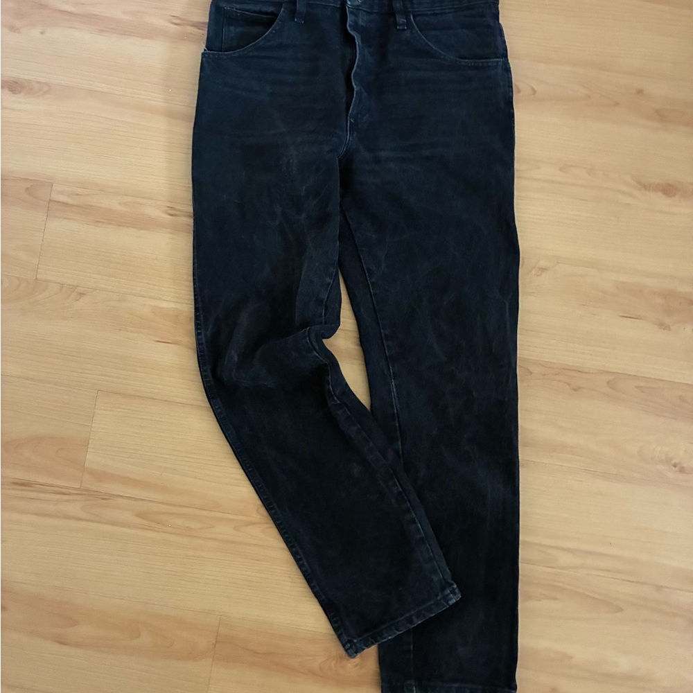Vintage Men's Black Denim Pants